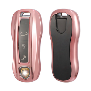 <span class=keywords><strong>Funda</strong></span> de TPU suave de primera calidad para llave de coche, carcasa de accesorio para <span class=keywords><strong>Porsche</strong></span> Macan 718 Cayenne Paramela 911 con llaveros, llavero, bolsa - Product Image 4