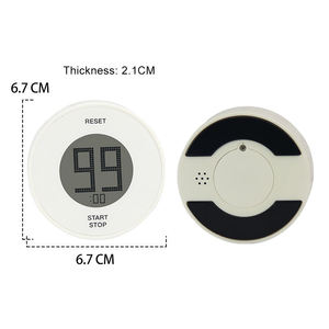 Emaf Nồi cơm điện di động quay đếm ngược <span class=keywords><strong>LCD</strong></span> Pomodoro tự học thông minh từ tính nấu ăn xoay kỹ thuật số hẹn giờ nhà bếp - Product Image 6