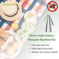 Ventilador de Techo con Batería y Logotipo Personalizado - Bajo Nivel de Ruido, Acabado Dorado o Plateado para Restaurante, Cocina y Exteriores