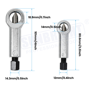4Pcs Manual Heavy Rusty Duty <strong>Nut</strong> <strong>Splitter</strong> Broken Damaged Corroded Stuck Screw <strong>Nut</strong> Removal Splitting <strong>Tools</strong> - Product Image 5