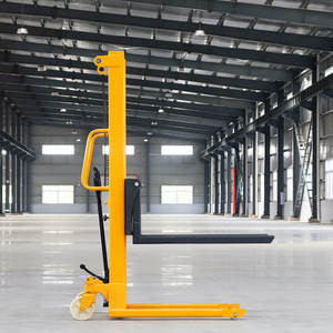 Haizhili 1T 2M <span class=keywords><strong>Hand</strong></span> Hydraulische Vorkheftruck Met Verstelbare Vorken Handmatig Bediende Lading Opheffende <span class=keywords><strong>Pallet</strong></span> Stapelaar <span class=keywords><strong>Trolley</strong></span> - Product Image 6