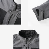 Vêtements de moto tout-terrain pour hommes avec logo personnalisé, veste de motocross tendance, coupe-vent, imperméable, imprimé, technique