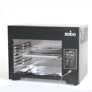 ZOBO ZB-D18 1.8KW Senza Fumo BARBECUE Grill Elettrico Interno in Ristorante bistecca forno