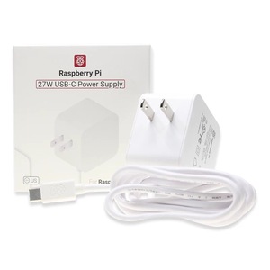<strong>Raspberry</strong> <strong>Pi</strong> <strong>5</strong> 5V5A Official <strong>Power</strong> Supply <strong>Raspberry</strong> <strong>PI</strong> <strong>5</strong> 27W <strong>USB</strong>-<strong>C</strong> Original <strong>Power</strong> Adapter - Product Image 1