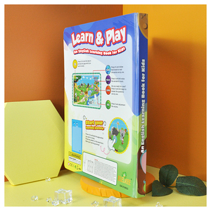 Chidren <span class=keywords><strong>parole</strong></span> 420 apprendimento fonetico libro parlante giocattoli educativi intelligenti per bambini che imparano e-Book - Product Image 5