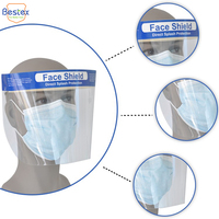 Fabricant de haute qualité de protections faciales transparentes anti-buée, consommables médicaux, vente en gros d'usine