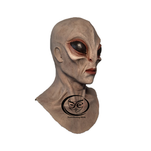 <span class=keywords><strong>Maschera</strong></span> in Silicone Realistica Artigianale di Alta Qualità, Maschere Aliene Integrali per Cosplay, Feste, Halloween, Accessori per Film - Product Image 3