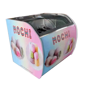 Bancone barile di Gelato e pentole quadrate Gelato raffreddamento diretto frigorifero <span class=keywords><strong>vetrina</strong></span> Display - Product Image 6