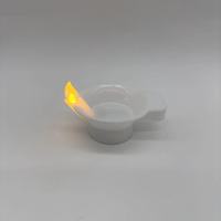 Lampe à huile électronique LED miniature étanche en PP, contrôlée par interrupteur, pour la décoration de temples, de prières, de festivals et de maisons - Vente en gros