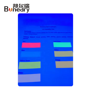Tinta Invisible UV Incolora que se Vuelve Amarilla con Luz UV, Tinta de Serigrafía para Impresión de Documentos de Seguridad, Anti-falsificación, Tarjetas y Textiles - Product Image 1