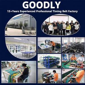 Chống Mài Mòn Màu Đỏ Cao Su Chân Không Đấm Lỗ Vô Tận Phim Kéo Thời Gian Vành Đai Cho Robot Công Nghiệp - Product Image 5