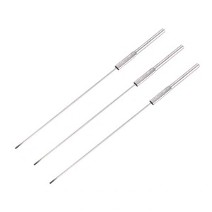 Agujas de Acero Inoxidable con Mango de Aluminio Huayou, Desechables, Envasadas Individualmente, para Acupuntura y Uso Cosmético - Product Image 3