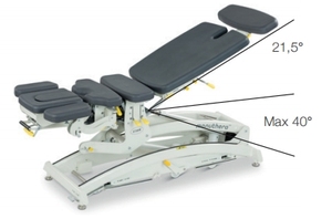 Meja Terapi Pijat Elektrik Mewah untuk Pabrik, Pemeriksaan Ultrasonik, Fisioterapi, dan Kiropraktik - Product Image 5