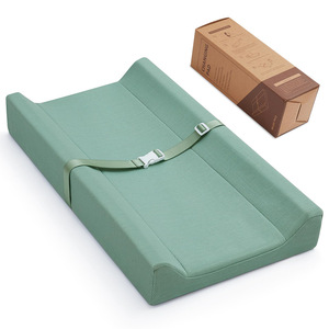 Cambiador de pañales de 31.25 pulgadas x 16 pulgadas, impermeable, para mesitas de cambio y cómodas, para uso de recién nacidos. - Product Image 5