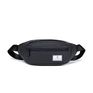 OEM Factory Unisex Large Capacity Chest Bag With Custom Logo Waterproof Crossbody Sling Zipper Closure Men's Outdoor