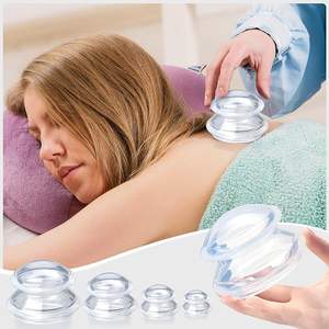 Copas <span class=keywords><strong>de</strong></span> Silicona para Alivio del Dolor Muscular Profundo en Cuello, Rodillas y Cuerpo, Sets <span class=keywords><strong>de</strong></span> Masaje Corporal, Anticelulitis, Recuperación <span class=keywords><strong>de</strong></span> Dolor Articular - Product Image 5