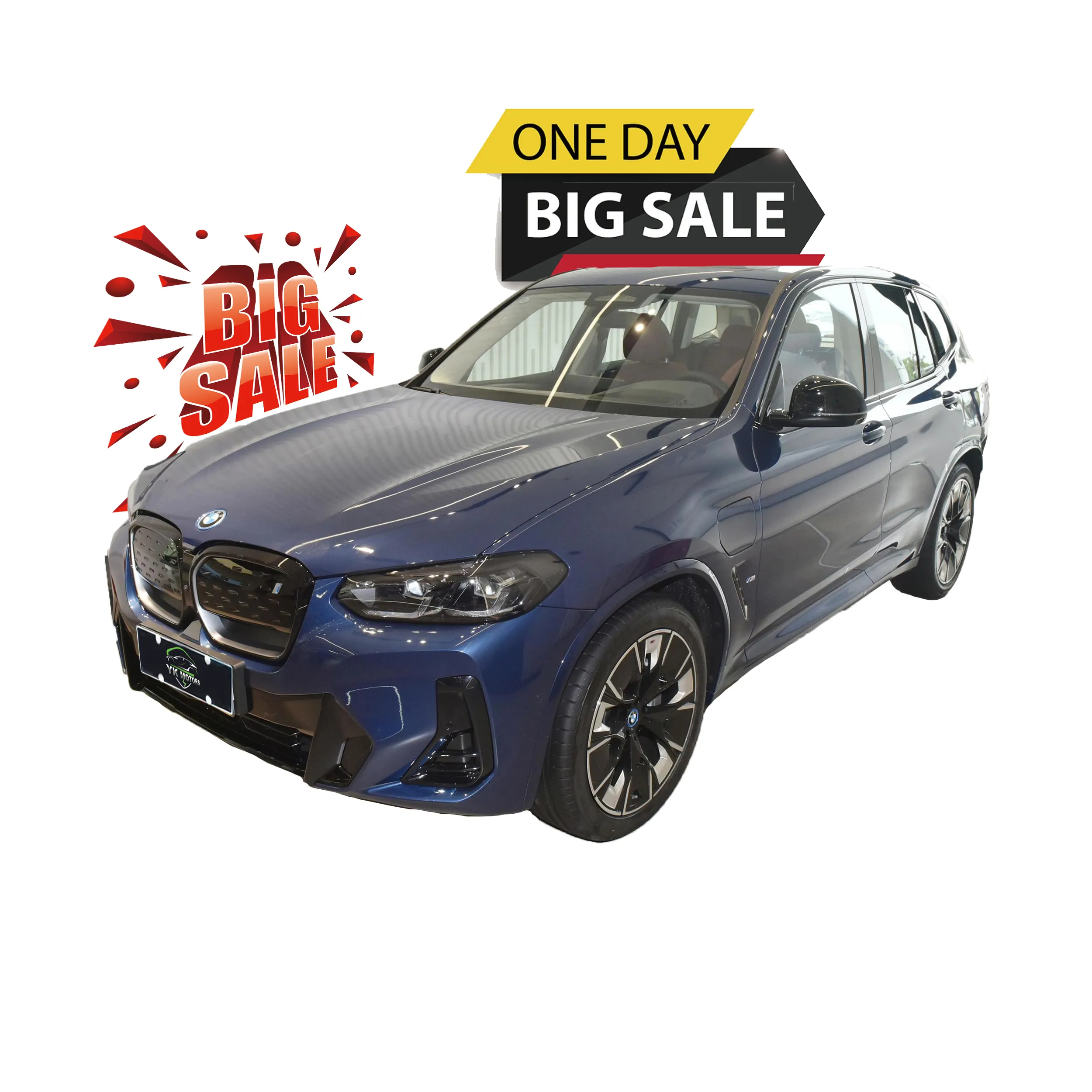 YK MOTORS 탄소 섬유 맞춤형 X3M 중간 스포일러 BMW X3 G01 F97 X3M iX3 SUV 2019-2022 네 바퀴 2024 bmw ix3 판매