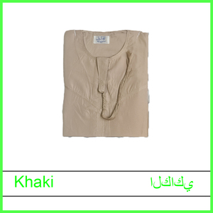 Ventes chaudes Thobe musulman de style omanais pour hommes Bonne qualité Manches longues - Product Image 5