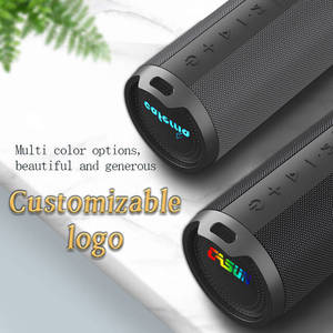 ลำโพงไร้สายผ้าดีไซน์ใหม่ ลำโพงพกพาสำหรับใช้งานกลางแจ้ง โลโก้ LED แบบกำหนดเอง - Product Image 3