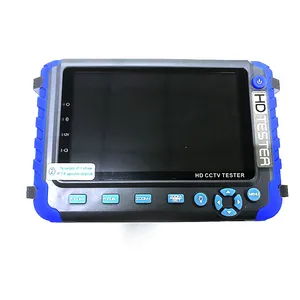 4 IN 1 TVI AHD CVI Analog CCTV Tester 1080P 5MP 4MP 5 Inch TFT LCD Security Camera Tester Monitor HD MI Input Audio Test