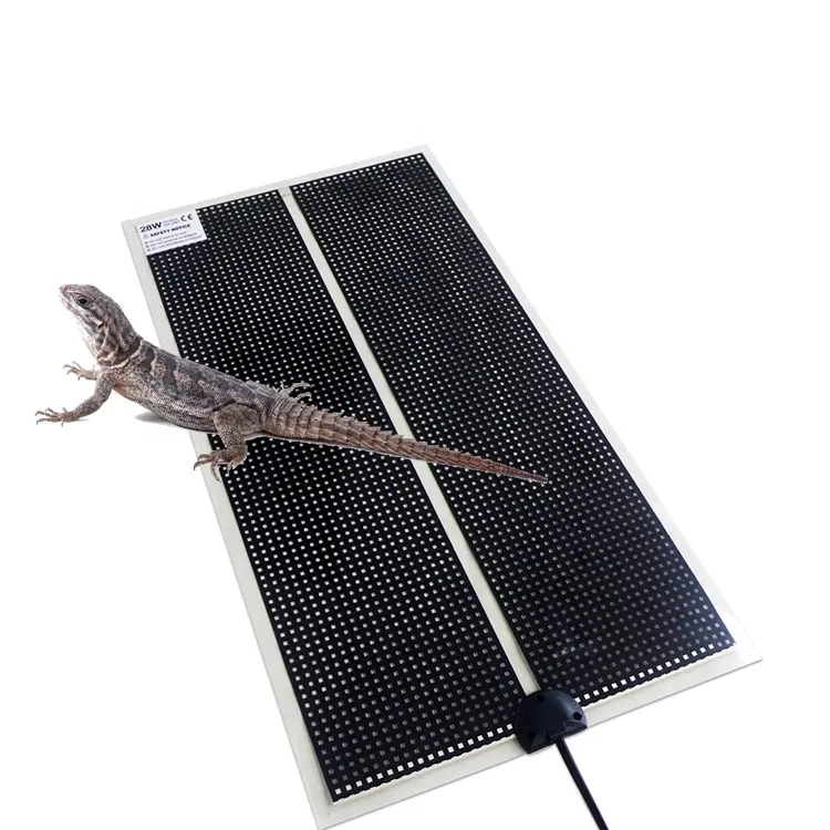 Reptile heated infrared pet pad