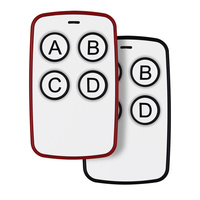 Duplicateur de télécommande universel Aoke à 4 touches, code d'apprentissage, 433,92 MHz/315 MHz, pour éclairage LED, garage, maison intelligente