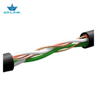 Câble LAN torsadé CAT3 2 paires 500m, conducteur OFC, gaine PVC