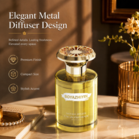 Désodorisant Voiture & Maison 120ml Parfum Osmanthus Doux Bouteille en Verre Écologique Neutraliseur d'Odeurs Longue Durée Sûr pour Enfants et Animaux