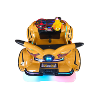 Voiture Pika jaune de haute qualité Voiture électrique autoportée Attraction de parc d'attractions à vendre