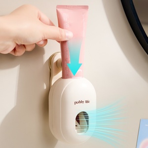 Bathroom Automatic <b>Toothpaste</b> <b>Dispenser</b> Hands Free Adult New Design Wall Mounted <b>Toothpaste</b> Squeezer - Product Image 6
