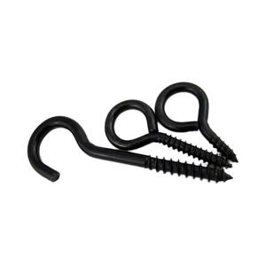 5 inch Tự Khai thác bu lông mắt bằng thép không gỉ để treo võng Móc mắt đen bằng thép carbon nặng - Product Image 5