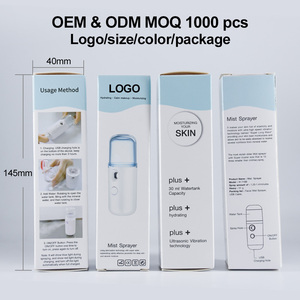 Wochuan 30ml Mini Humidificateur Portable Rechargeable Petit Sans Fil Nano Soins Personnels Pulvérisateur <span class=keywords><strong>Visage</strong></span> Cool Mist Fogger Humidifier - Product Image 6