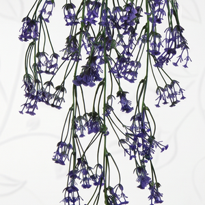 ดอกไม้ประดิษฐ์สีม่วงแบบแขวน ตกแต่งผนังบ้าน ระเบียง สวน และงานอีเว้นท์ - Product Image 4