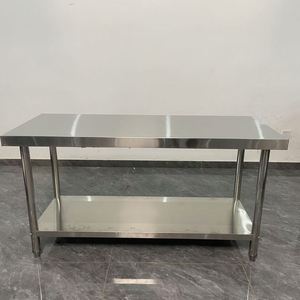 Table de travail en acier inoxydable pour cuisine extérieure, garage, usage domestique, restaurant, mobilier de cuisine - Product Image 6