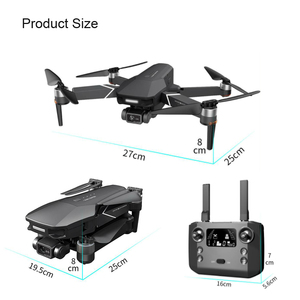 Dron Profesional Visuo <span class=keywords><strong>K3</strong></span> MAX con Cámara, Gimbal de 3 Ejes, GPS, EIS, Sin Escobillas, Alcance de 3KM, para Videografía y Fotografía - Product Image 2