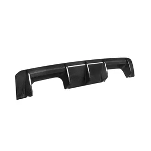 ดิฟฟิวเซอร์กันชนหลังคาร์บอนไฟเบอร์แท้ สำหรับตกแต่งรถยนต์ BMW M3 M4 G80 G82 G83 ซีดาน คูเป้ เปิดประทุน รุ่น OLIVER - Product Image 4