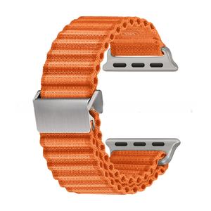 Bracelet de montre intelligent réglable en tissu respirant en nylon pour <span class=keywords><strong>Apple</strong></span> <span class=keywords><strong>Watch</strong></span>. - Product Image 5