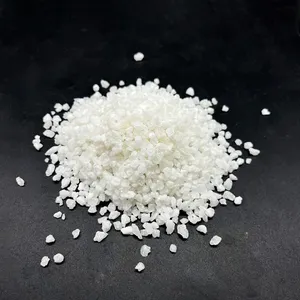 Óxido de alumínio branco refratário para campo refratário, corindo branco de alumina fundida KERUI