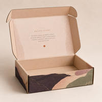 Caja de Envío Personalizada de Cartón Corrugado para Marcas DTC de Belleza y Cuidado Personal