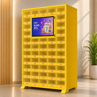 Distributeur automatique de casiers commerciaux en usine, armoire de vente au détail intelligente en libre-service avec lecteur de carte QR et écran tactile