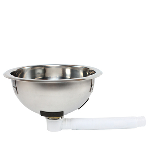 Tytxrv hiện đại bát đơn RV bồn rửa nhà bếp bằng thép không gỉ bồn rửa tay tròn Caravan lắp đặt bộ đếm Motorhome một lỗ - Product Image 3