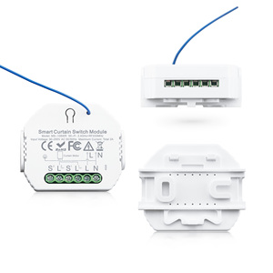 Módulo de cortina con WiFi inteligente Tuya, Asistente <span class=keywords><strong>Alexa</strong></span>/Google, con PST-108WR RF, novedad de 2023 - Product Image 3