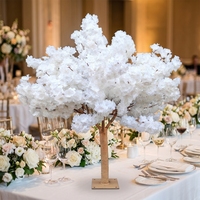 S615 Arbre artificiel de 1,20 m à 1,50 m pour décoration intérieure de mariage et événements, petit arbre à fleurs artificiel, centre de table en fleurs de cerisier pour mariage