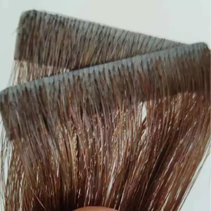 Extensiones de Cabello con Cinta Adhesiva Invisible, Cabello Humano Virgen Remy, Negro Natural, Doble Trama, Cinta Adhesiva Invisible, Fácil de Instalar para Mujeres - Product Image 6