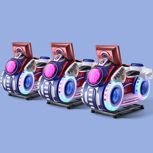 Máquina de columpio interactiva 3D eléctrica de alta popularidad que funciona con monedas, máquina de columpio para niños con forma de motocicleta - Product Image 3