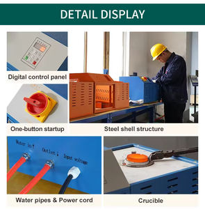 Fourneau de fusion d'or pour la production de bijoux à haut volume - Fourneau de fusion d'or - Product Image 4
