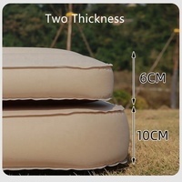 Matelas d'air auto-gonflable, matelas de plage, coussin de cyclisme, voiture, pique-nique, plein air, auto-gonflage, tapis de Camping, 5x10cm