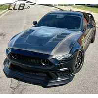 Capot moteur transparent en fibre de carbone de haute qualité pour Ford Mustang Après-vente