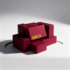 Biểu tượng tùy chỉnh sóng tự con dấu Bưu Chính gửi thư Carton tự dính xé Dải vận chuyển dây kéo Hộp quà tặng - Product Image 5