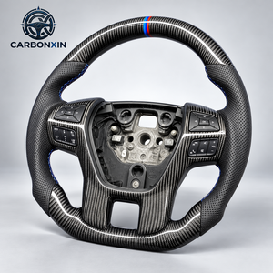 Volante Personalizado Forjado en Fibra de Carbono Real con Cuero y Pantalla LED para Ford Ranger Raptor T8 2022 2017 2024 2023 2009 - Product Image 2